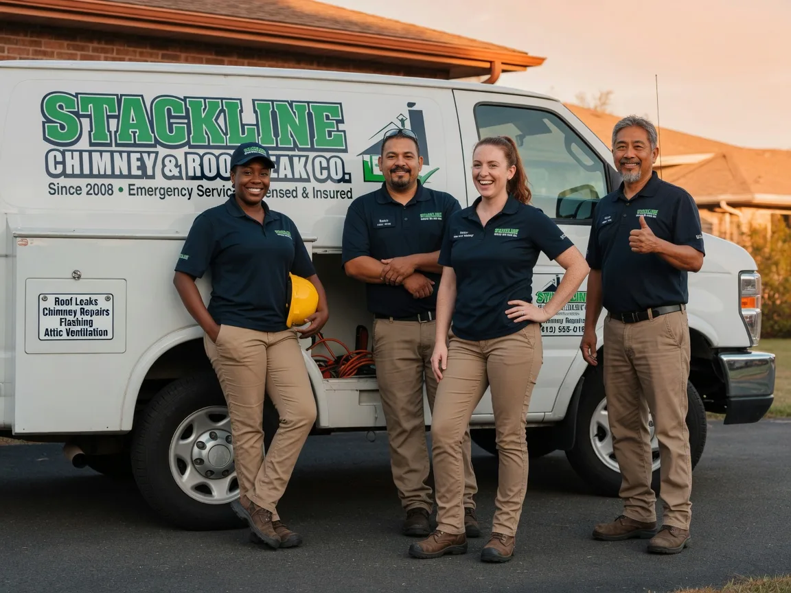 Chimney flashing repair company in Redding, IA